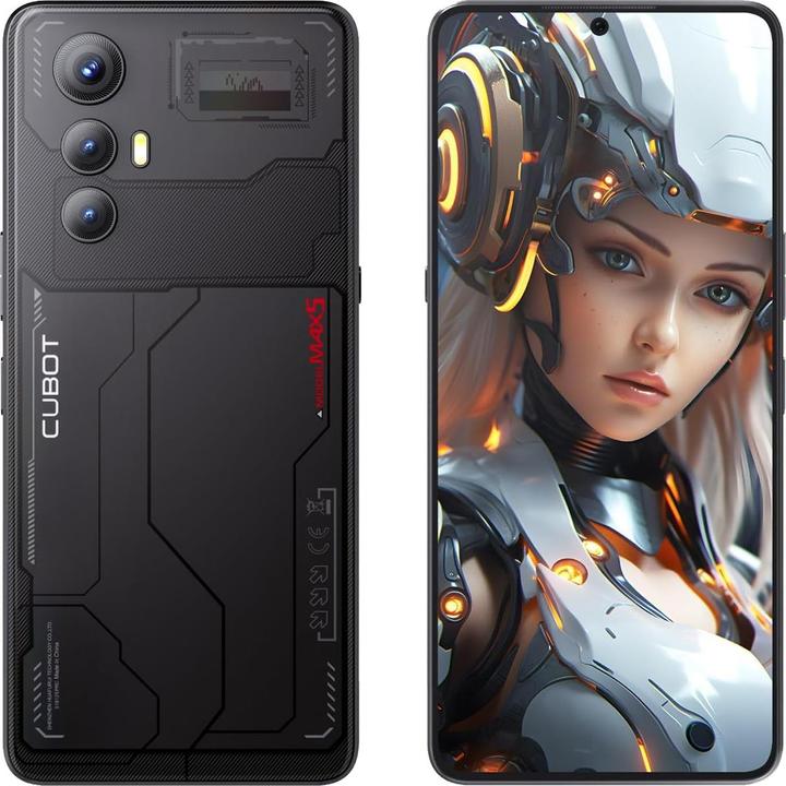 Immagine prodotto Cubot Max 5 (5G) 256/12 Nero UE (256 GB, Nero, 6.90", Doppia SIM, 4G)