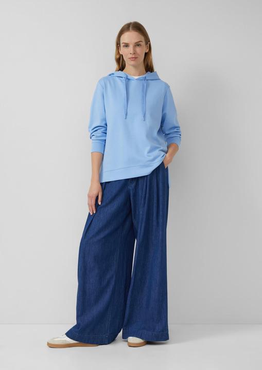 Produktbild s.Oliver Sweatshirt Sweatshirt im Relaxed Fit mit Seitenschlitz (36)