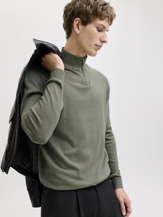 Actual product image Jack & Jones Jjeemil Knit Half Zip Noos (S)