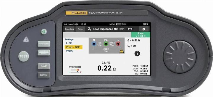 Produktbild Fluke Multifunktions-Installationsprüfer-Kit (CAT IV 300V, CAT III 600V)