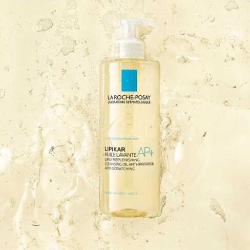 Image du produit La Roche Posay Lipikar Huile Lavante Ap Huile nettoyante relipidante pour peaux sensibles (1000 ml)