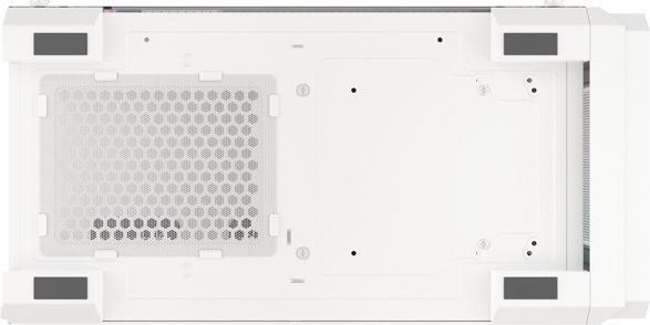 Actual product image Genesis NATEC PC case Irid 505 ARGB Baltas midi Tower (mATX, ATX, Mini-ATX)