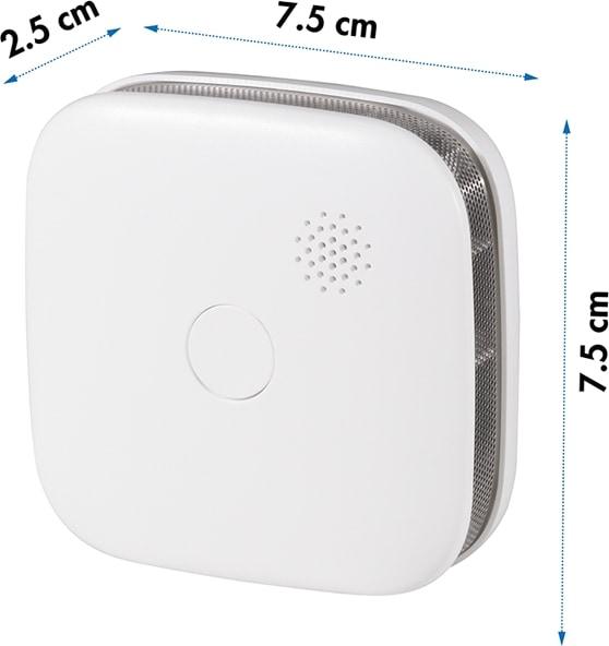 Produktbild LogiLink Rauchmelder SC0018, weiss, 2 Stück