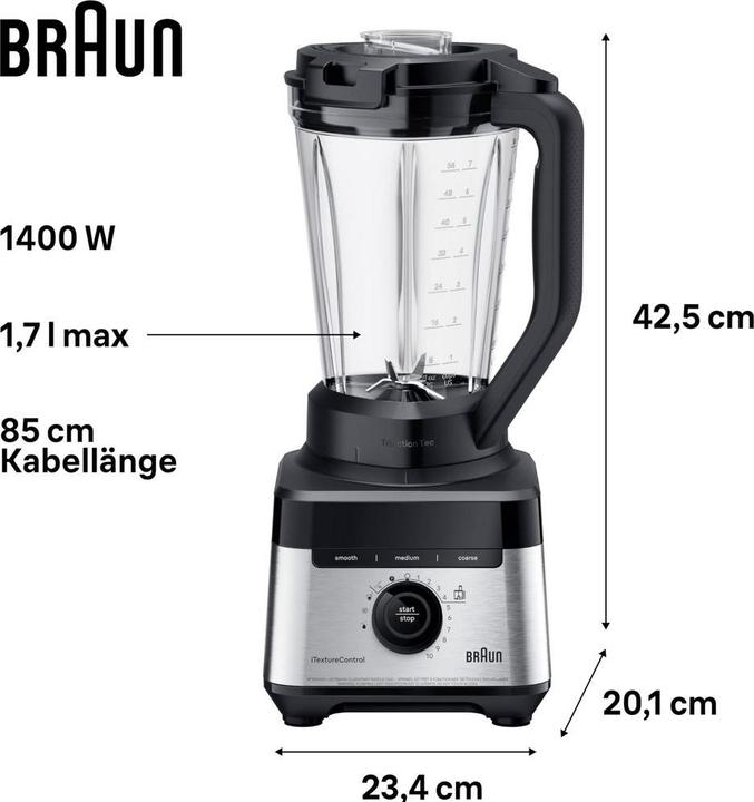 Image du produit Braun JB7568BK PowerBlend 7 (1400 W)