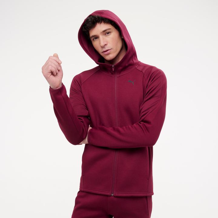 Produktbild Decathlon Kapuzenjacke Herren - Active bordeauxrot (M)