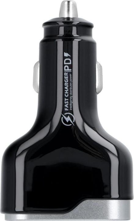 OEM Car accessories Car charger USB A + Type C PD QC3.0 3A 83W CC53-1A1C black