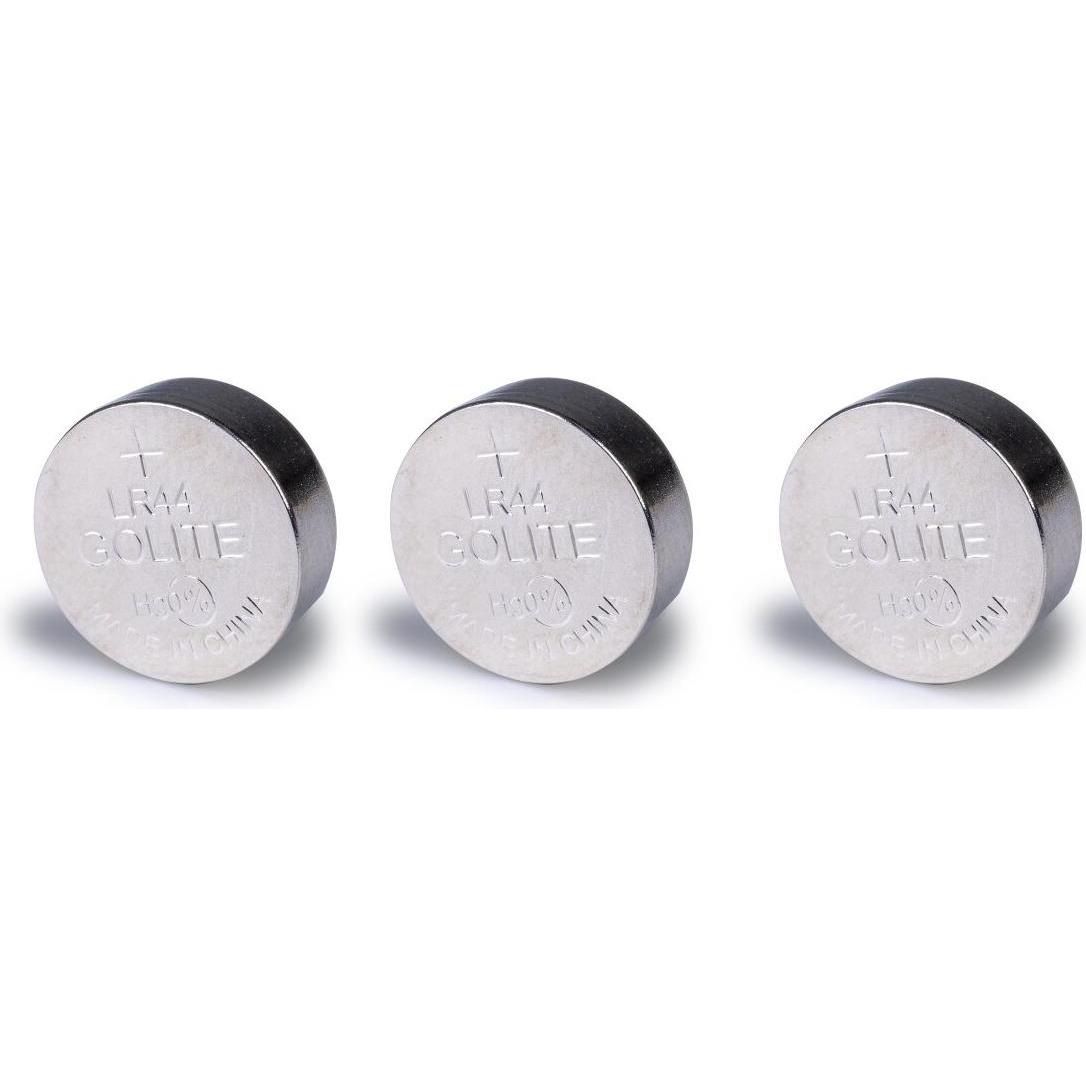 Schnarwiler Knopfzelle AG13 LR44 1,5V 150mAh VE3 (3 pz., LR44, 150 mAh), Batterie + pile