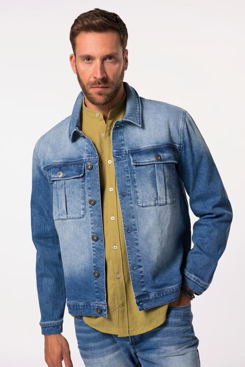 Produktbild JP1880 Jeansjacke FLEXNAMIC®, 2 Brusttaschen (XXL)
