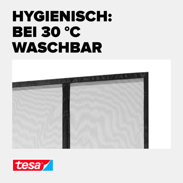 Immagine prodotto tesa Tenda magnetica per balconi e portefinestre, autochiudente, installazione senza foratura (100 x 220 cm)