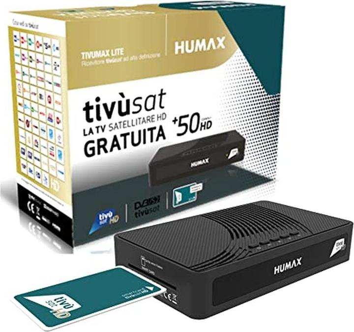 Actual product image Humax 5001735 set-top box TV Cable Full HD Black (DVB-S2, DVB-S)