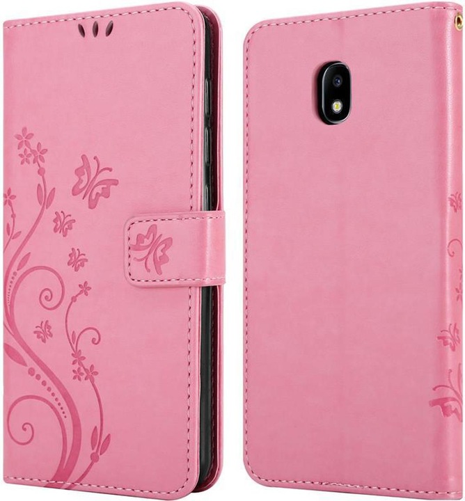 Produktbild Cadorabo Flower Book Cover (Samsung Galaxy J3 2017 (US Version))