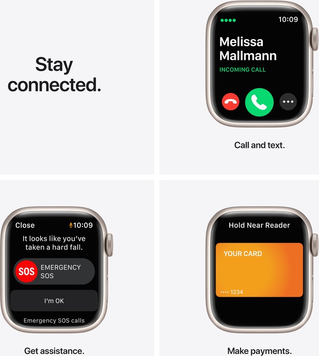 Produktbild Apple Watch Nike Series 7 (41 mm, 4G)