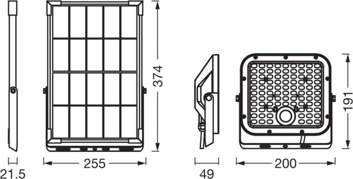 Immagine prodotto Ledvance Proiettore LED solare Endura Flood Split 30 W, 4500 lm, 4000 K (4500 lm)