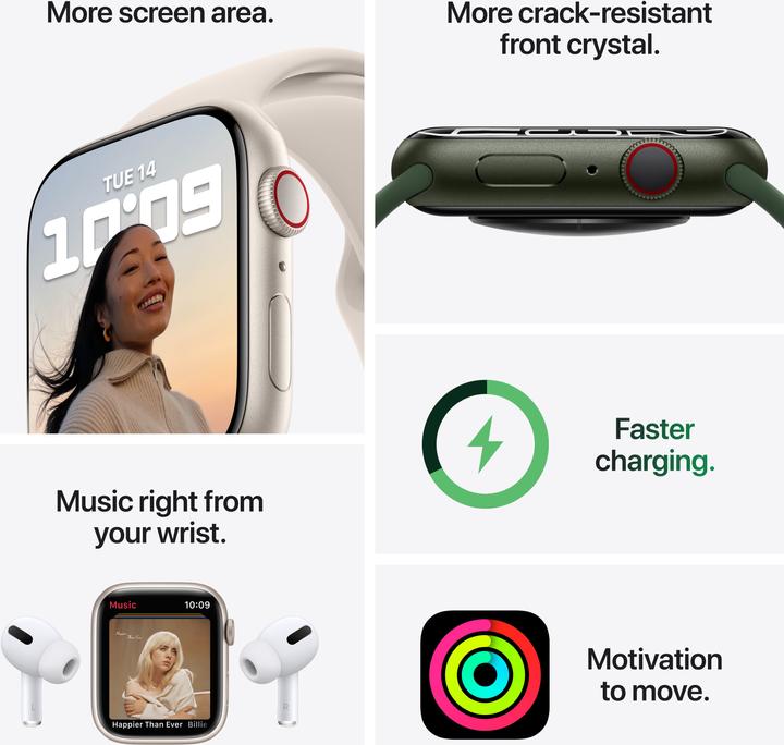 Produktbild Apple Watch Nike Series 7 (41 mm, 4G)