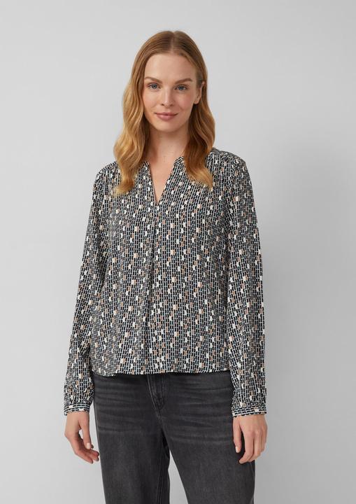 Immagine prodotto s.Oliver Bluse Bluse aus Viskose mit All-over-Print (32)