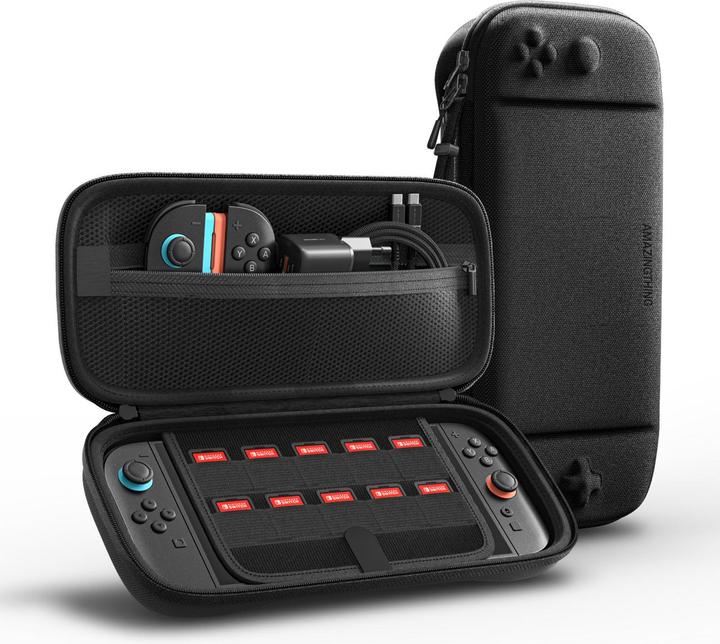 Produktbild Amazingthing PlayShield EDC-Schutzhülle für Nintendo Switch 2, Schwarz (Switch 2)