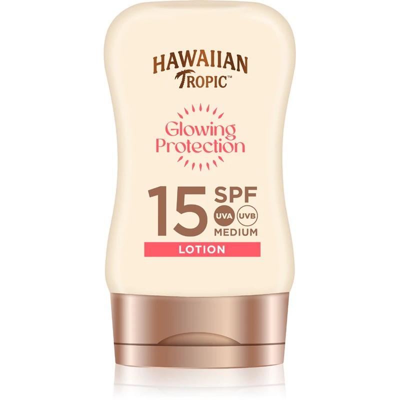 Hawaiian Tropic, Crema solare, Satin Protection SPF 15 Bianco 100ml (Crema solare, SPF 15, 100 ml, 0.13 g)