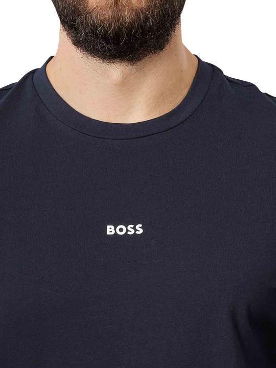 Actual product image Hugo Boss Boss Orange Short Sleeve TChup T-Shirt Relaxed Fit Dark Blue (S)