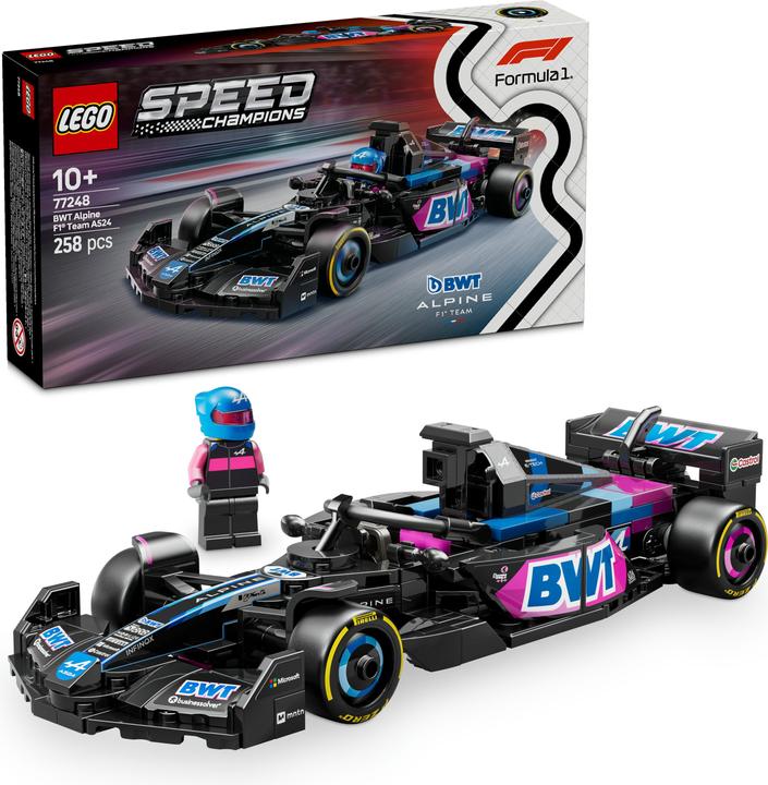 Image du produit LEGO BWT Alpine F1 Team A524 Voiture de course (77248, LEGO Speed Champions)