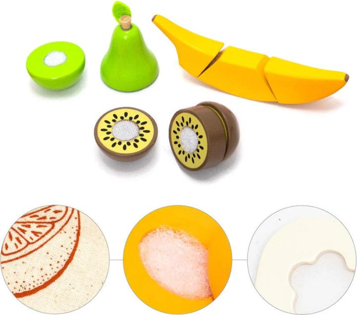 Actual product image UMU Wooden Cutting Fruit
