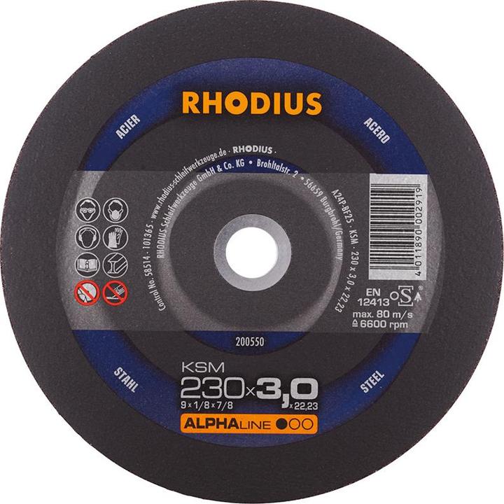 Produktbild Rhodius Trennscheibe KSM 200550 Durchm