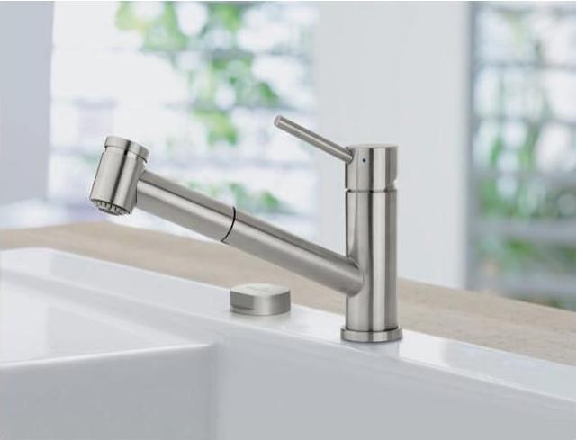 Image du produit Villeroy & Boch V&B Mitigeur monocommandé pour évier COMO SWITCH Acier inoxydable