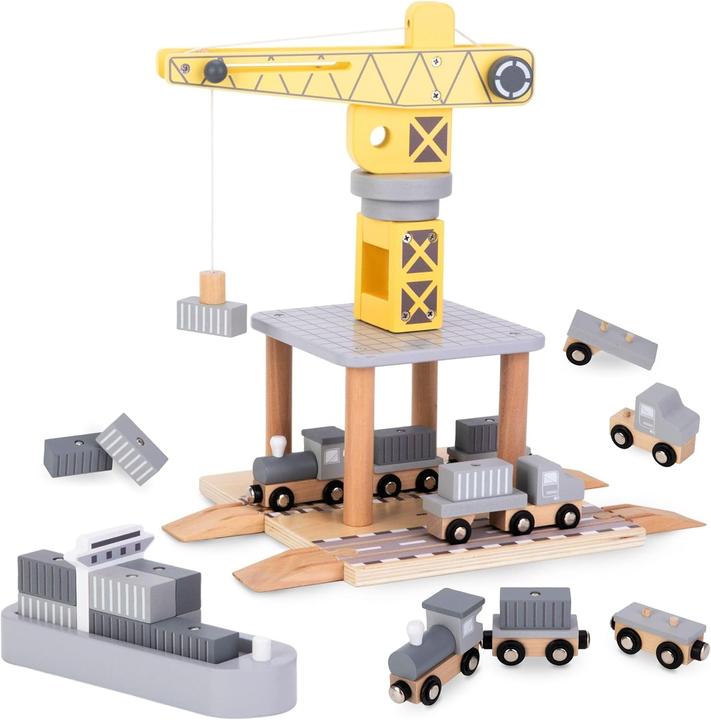 Mamabrum Gru portuale mobile con argano magnetico