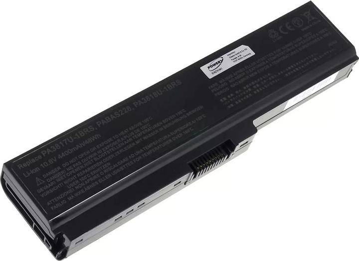 Actual product image AccuCell Akku für Toshiba Satellite L750 Serie / Typ PA3817U-1BRS Standardakku - 10,8V - 5200 mAh (5200 mAh)