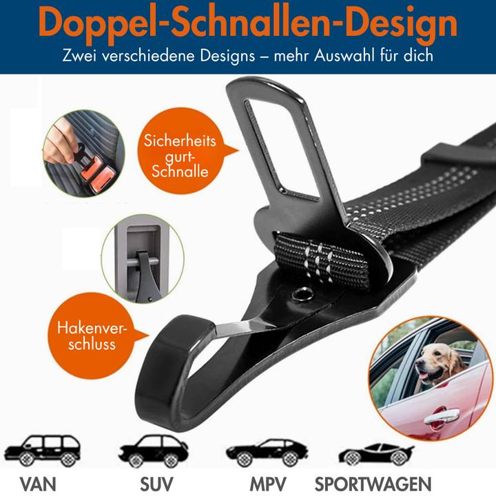 Actual product image Suba Dog safety belt for car (Dog, Reflectors, Safety closure)