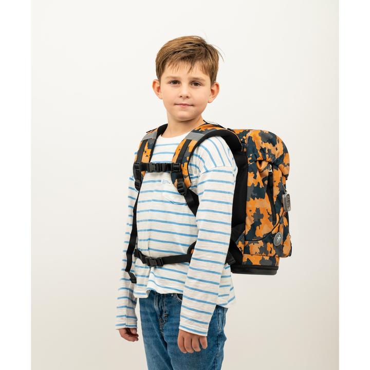 Produktbild Belmil Motion ergonomisches Schulranzenset 5tlg. "Orange Camouflag (19 l)