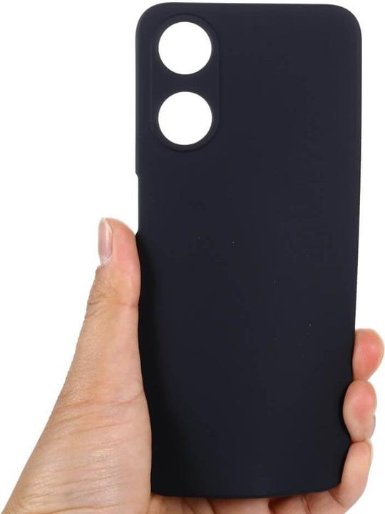 Image du produit Cover-Discount OPPO A78 5G - Housse en caoutchouc silicone noir (Oppo A78 5G)