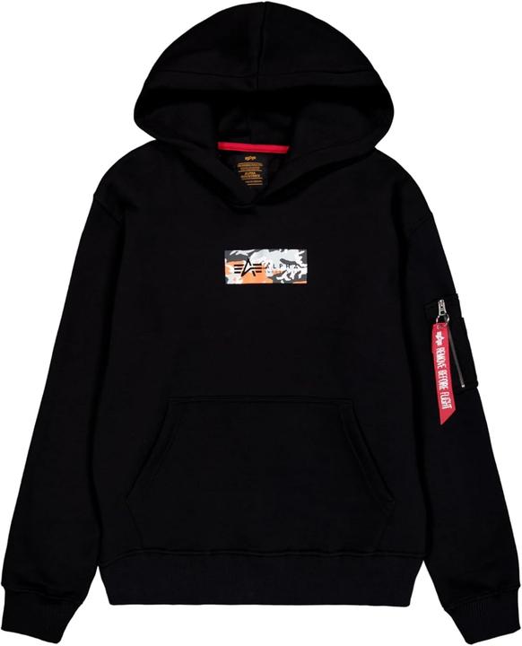 Actual product image Alpha Industries Camo Panel Hoody (M)