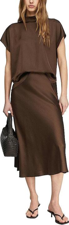 Immagine prodotto Comma Schweres Satin-Top mit Cap-Sleeves und Stehkragen (36)