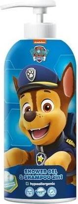 Produktbild Paw Patrol Psi Patrol 2-In-1 Waschgel und Shampoo Ballongummi 1000ml (1000 ml, Flüssiges Shampoo)
