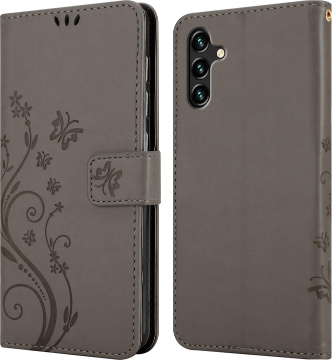 Actual product image Cadorabo Flower Book cover (Samsung Galaxy A13 5G)