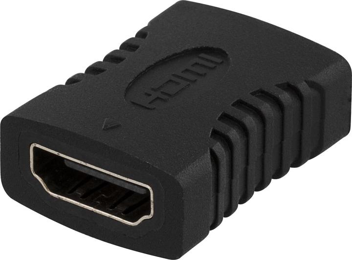 Image du produit Deltaco HDMI-12 - HDMI 19 broches - HDMI 19 broches - Noir (0.01 m)