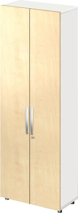 Produktbild Schäfer Shop Schrank LOGIN, wahlweise 2, 4 oder 6 Ordnerhöhen, Breite 800 mm + 1x ein Pake... (80 x 42 x 219.60 cm)