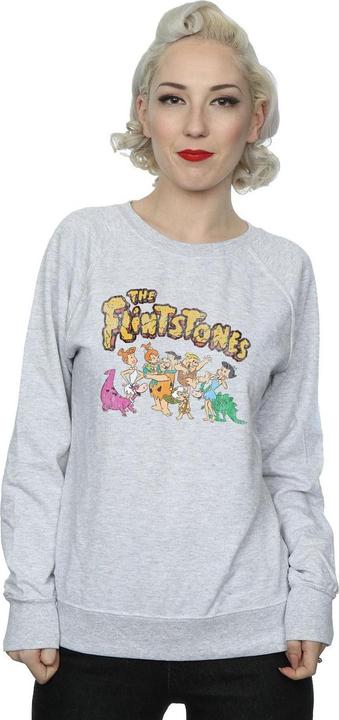 Image du produit The Flintstones - Sweat GROUP DISTRESSED - Femme (XL)