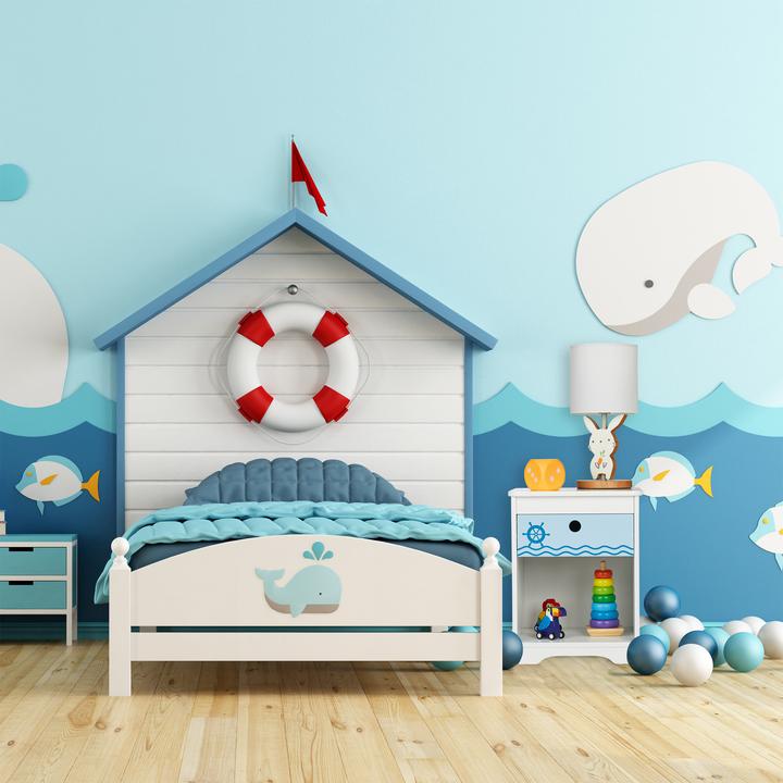 Produktbild Relaxdays Kinder-Nachttisch (32 x 31 x 41 cm)