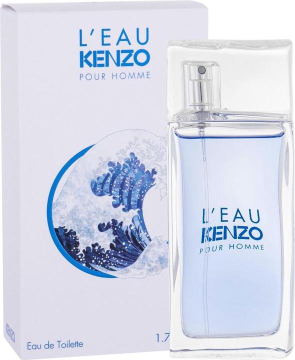 Actual product image Kenzo L'Eau Pour Homme EDT 50 ml (new version) (Eau de toilette, 50 ml)