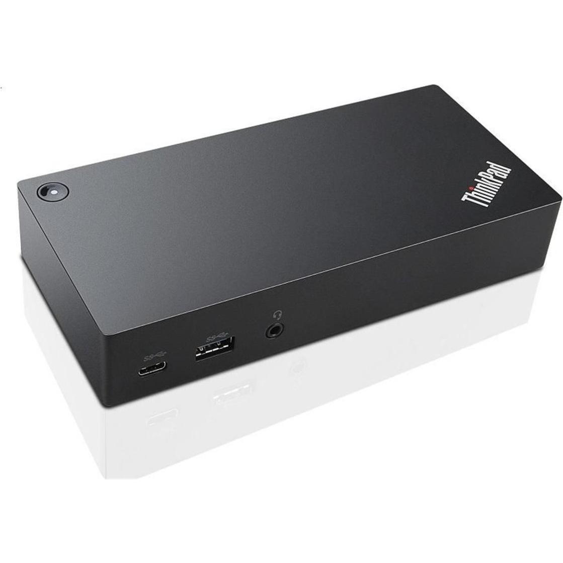 Lenovo ThinkPad USB C-Dock (USB-C, 11 Ports), Dockingstation + USB Hub, Schwarz