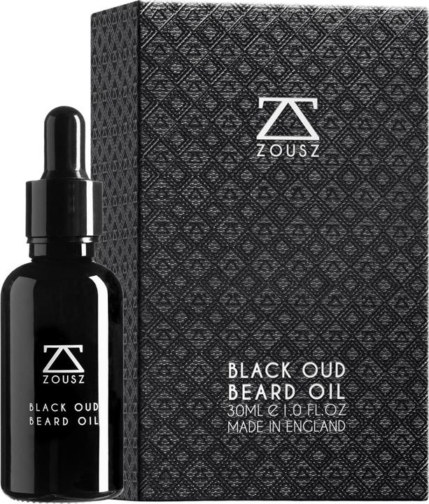 Zousz Black Oud Bartöl mit Argan- und Avocadoölen (30 ml)