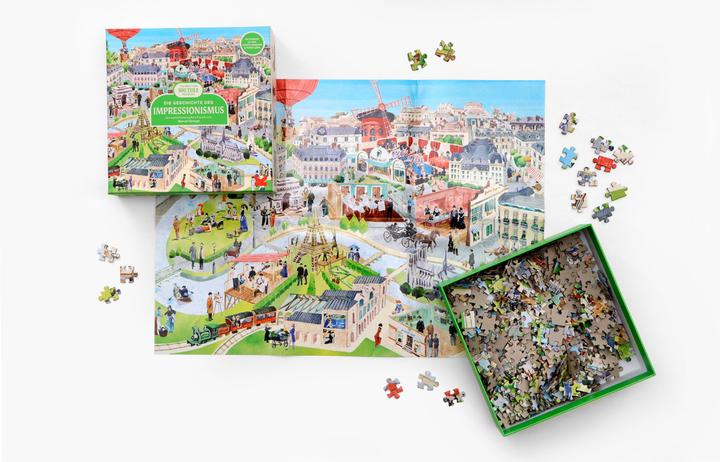 Produktbild Die Geschichte des Impressionismus (500 Teile)