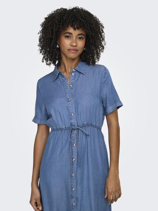 Image du produit Only ONLCHARIS Langes Kleid Hemdblusenkleid (M)