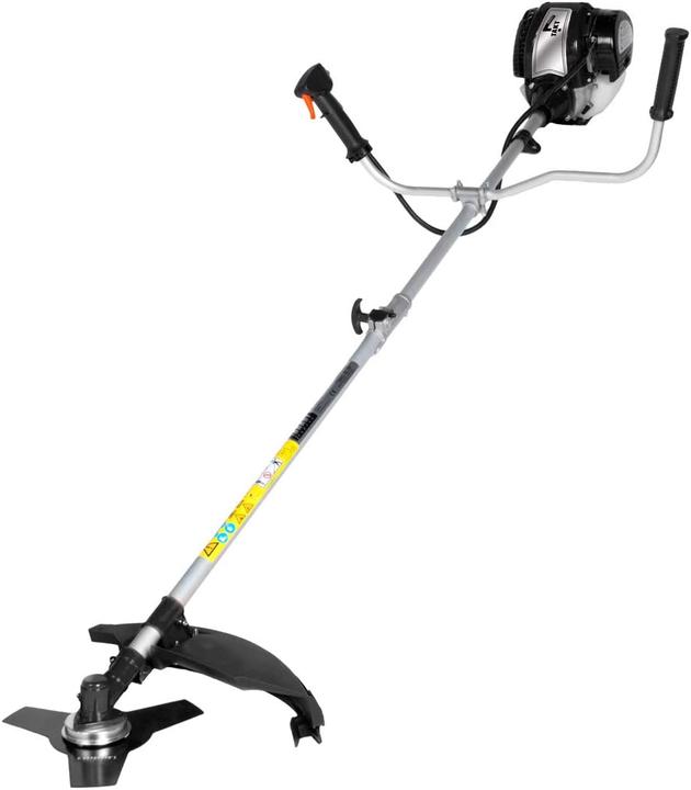 Produktbild Brast Motorsense 2 in 1 Gerät 4-Takt (Kunststoffmesser, Trimmfaden, Metallschneideblatt)