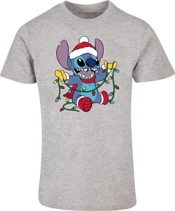 Absolute Cult Lilo And Stitch - Christmas Lights Basic T-Shirt - 114349 (XXL)