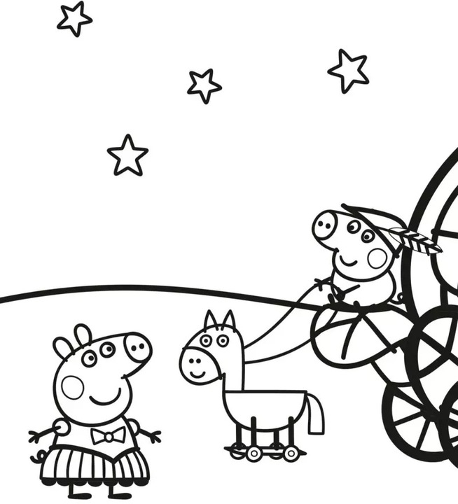 Actual product image Peppa: My big colouring book