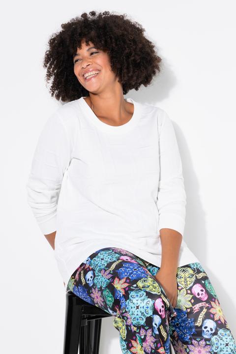 Actual product image Angel of Style Sweatshirt, Buchstaben-Struktur (42)