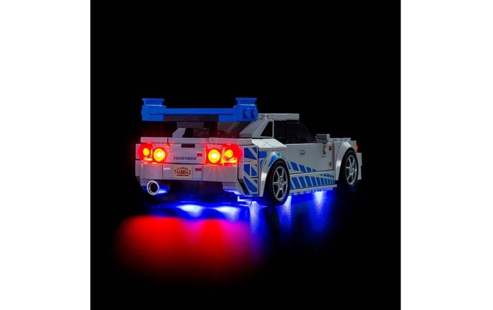 Produktbild Light my bricks LED Licht Set für LEGO 76917 Speed Champions Nissan Skyline GT-R (R34)