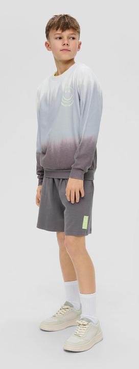 Produktbild s.Oliver Sweatshirt Sweatshirt mit Smiley®-Front- und Rückenprint (S)
